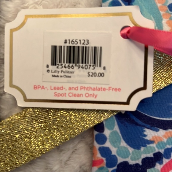 Lilly Pulitzer Ocean Jewel Pattern Set of 2 Wine Totes New with Tags - Picture 8 of 8